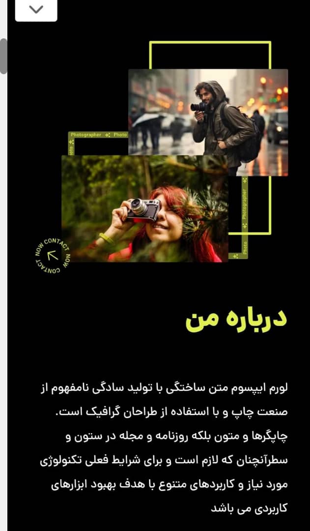 طراحی سایت شخصی در شیراز؛ طراحی حرفه ای و  تضمین قیمت + مشاوره رایگان