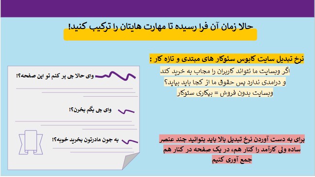 جلسه 14 آموزش قدم به قدم سئو: اهمیت مهارت های نرم سئو در موفقیت سئوکاران؛ راهکارهای کلیدی برای افزایش نرخ تبدیل 18 اهمیت مهارت های نرم سئو در موفقیت سئوکاران؛ آموزش جامع مدیریت پروژه ها