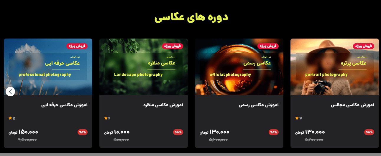 طراحی سایت شخصی در شیراز؛ طراحی حرفه ای و  تضمین قیمت + مشاوره رایگان