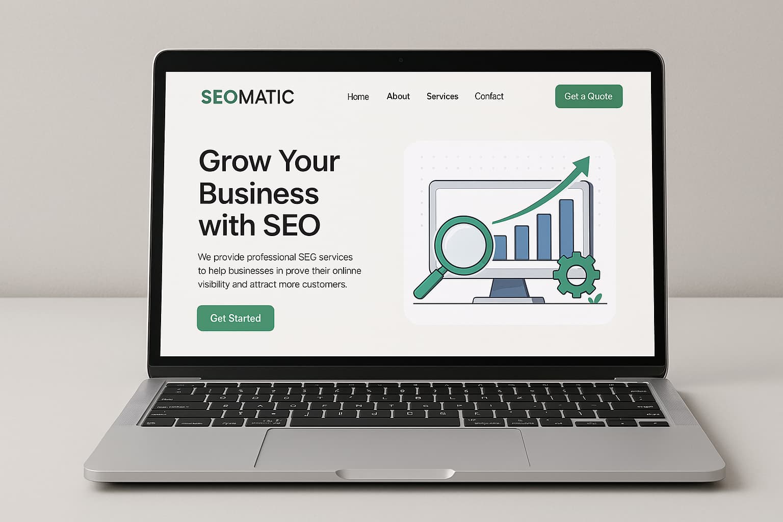 طراحی سایت شرکتی با 12 ماه پشتیبانی + تضمین قیمت - سئوماتیک