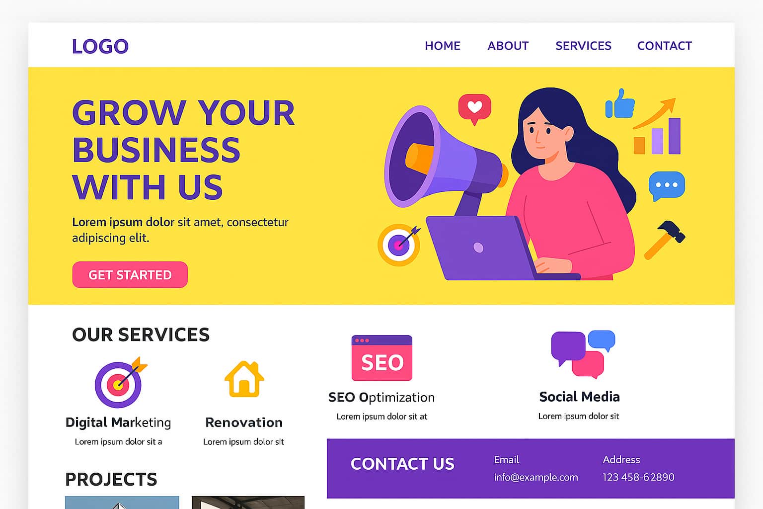 طراحی سایت شرکتی با 12 ماه پشتیبانی + تضمین قیمت - سئوماتیک